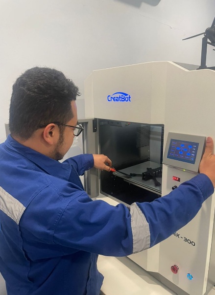 Non-metal 3D printing part